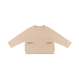Pawien Merino Wool Sweater - Biscotti Melange