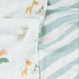 Burp cloth 2-pack | Celebration - Blue