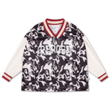 Soccer tee - Liquid marble color block