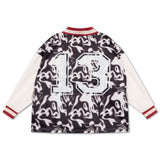 Soccer tee - Liquid marble color block