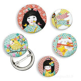 Lovely badges Japon