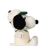 Snoopy ECO Tiny Teddy Cream with Varsity Sweater