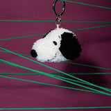 Snoopy ECO Tiny Teddy Cream keychain