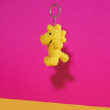 Woodstock ECO Tiny Teddy Yellow keychain