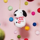 Snoopy ECO Tiny Teddy Cream Snowman