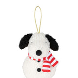 Snoopy ECO Tiny Teddy Cream Snowman