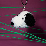 Snoopy ECO Tiny Teddy Keychain Cream