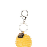 Smiley Keychain ECO Corduroy - Yellow