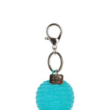 Smiley Keychain ECO Corduroy - Teal
