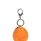 Smiley Keychain ECO Fuzzy - Orange