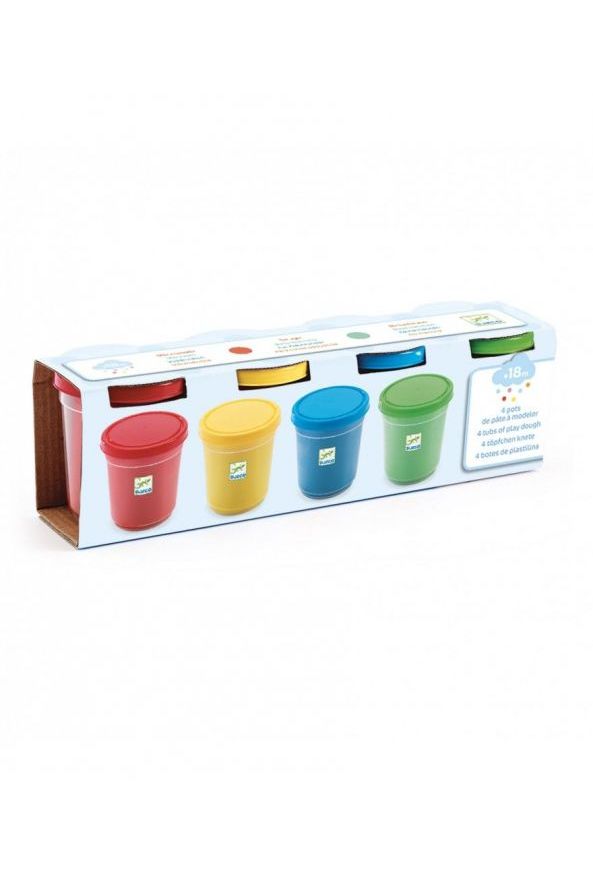 4 Potjes Boetseerklei van Djeco | Kids Conceptstore Le Fanfare