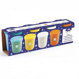 4 Potjes Boetseerklei - Glitter van Djeco | Kids Conceptstore Le Fanfare