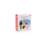 4 potjes fluorescerende vingerverf - Les Schmouks van Moulin Roty | Kids Conceptstore Le Fanfare