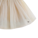 Pien Skirt - Off White Metallic