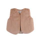 Donsje Pimmy Gilet Cloudy Rose Teddy