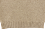 Denn Merino Wool Sweater - Bear - Biscotti Melange