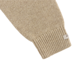 Denn Merino Wool Sweater - Bear - Biscotti Melange
