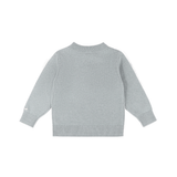 Denn Merino Wool Sweater | Polar Bear - Cloud Blue Melange