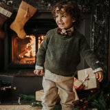 Donsje Garie Sweater Forest Green Melange