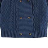Donsje Jesper Cardigan Royal Blue Melange