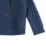 Donsje Jesper Cardigan Royal Blue Melange