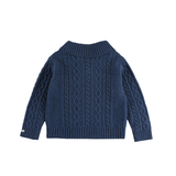 Donsje Jesper Cardigan Royal Blue Melange