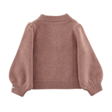 Donsje Niena Merino Wool Sweater Plum Melange