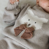 Denna Merino Wool Sweater | Cat - Ash Rose Melange