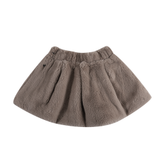 Isabelle Skirt Dark Taupe Teddy