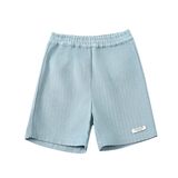 Cyriel Shorts Steel Blue Striped