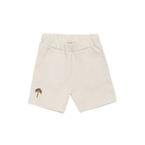 Ithri Shorts - Palm Tree - Warm White