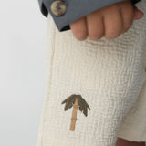 Ithri Shorts - Palm Tree - Warm White