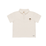 Wouti Shirt - Palm Tree - Warm White