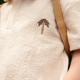 Wouti Shirt - Palm Tree - Warm White