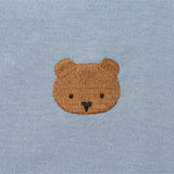 Jorijn Longsleeve Baby - Bear - Foggy Blue