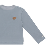 Jorijn Longsleeve Baby - Bear - Foggy Blue