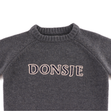 Fionn Merino Wool Sweater - Cloudy Grey Melange