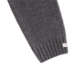 Fionn Merino Wool Sweater - Cloudy Grey Melange