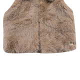 Roswita Gilet - Taupe Teddy