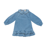 Luus Dress - Vintage Blue