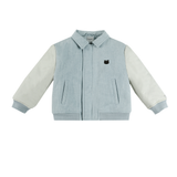 Zemmie Denim Jacket - Bear - Ice Blue