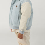 Zemmie Denim Jacket - Bear - Ice Blue