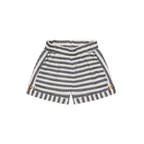 Kaatio Shorts - Blue Marine - White Striped