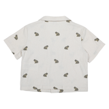 Deccie Shirt - Frogs - Warm White