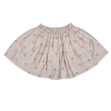 Cayley Skirt - Hummingbirds - Soft Taupe