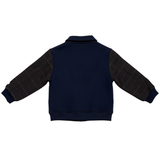 Alaric Bomber Jacket - Navy Blue