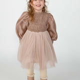Janice Dress - Rose Brown