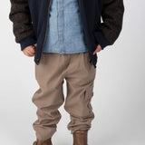 Theoule Trousers - Dark Taupe Melange