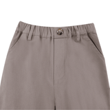 Theoule Trousers - Dark Taupe Melange