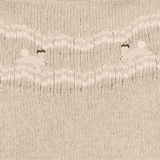 Yohana Merino Wool Sweater | Arctic Hares - Lavender Brown Melange